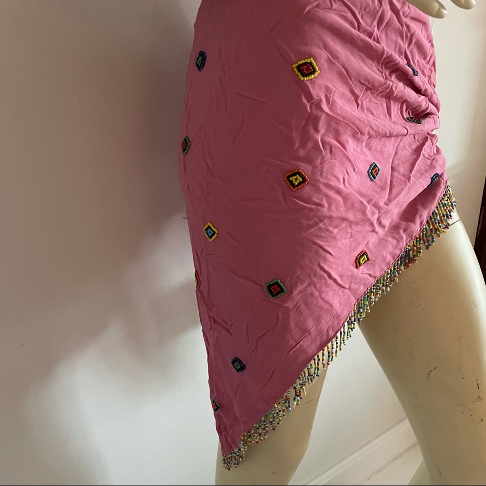 Beaded Sarong Triangle Shape - image 2